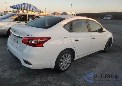 2016 Nissan Sentra S z USA, uszkodzony, nr VIN 3N1AB7AP3GY246935